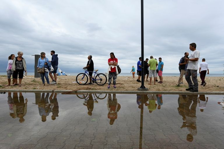 العاصفة سببت دماراً واسع النطاق (رويترز)
