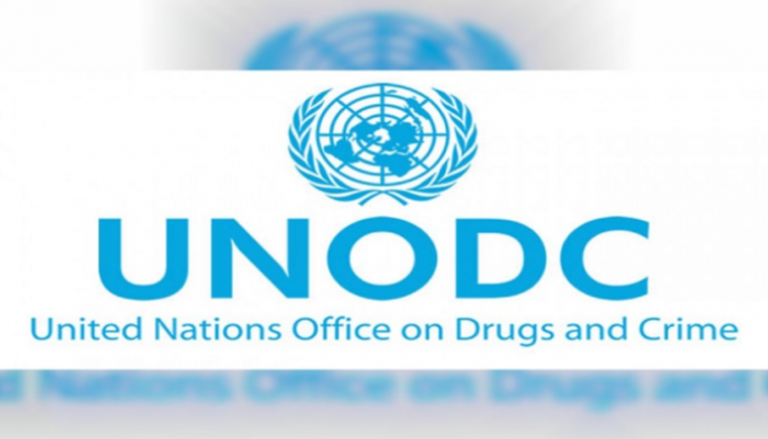 شعار مكتب الأمم المتحدة المعني بمكافحة المخدرات والجريمة