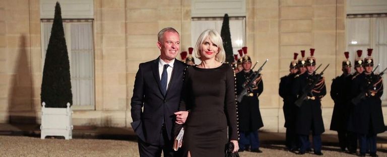 وزير البيئة الفرنسي وزوجته