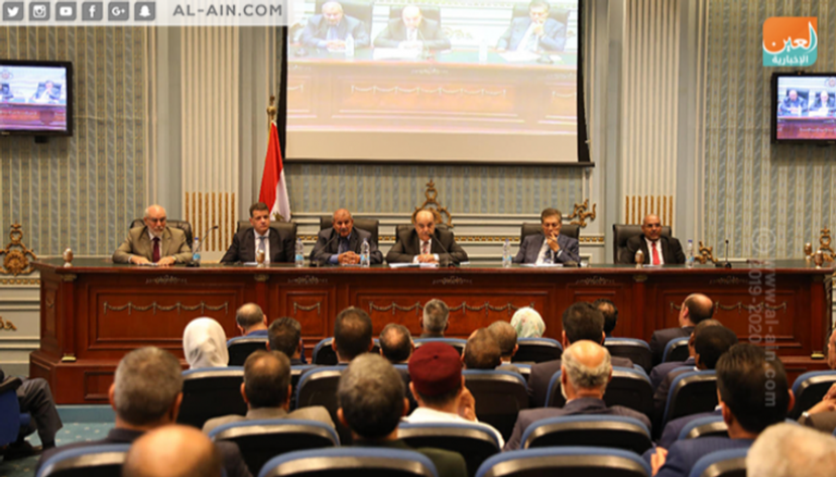 وفد النواب الليبي بالبرلمان المصري