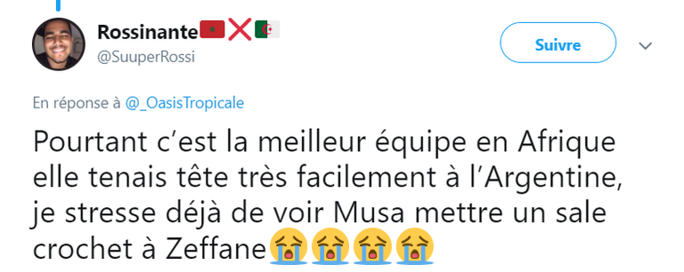 زفان وجماهير الجزائر