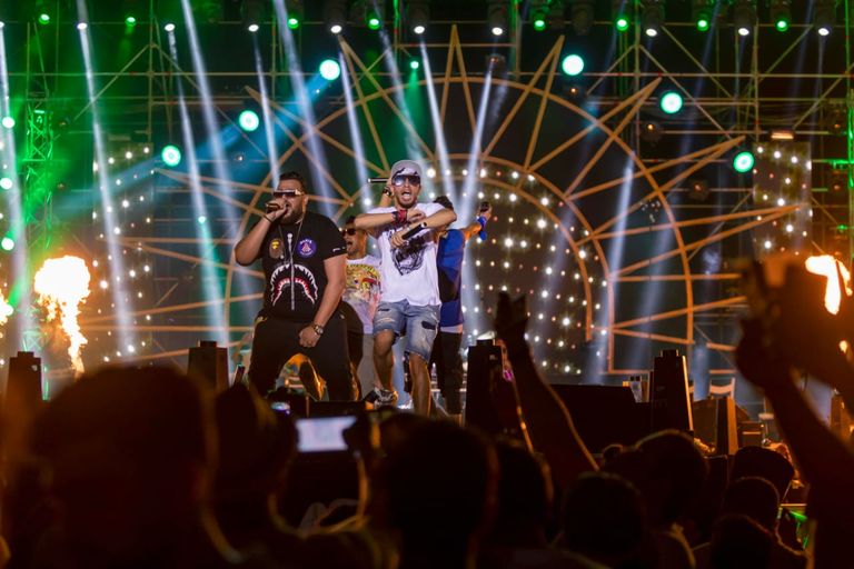 جانب من الحفل على مسرح "درة العروس"