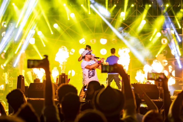 جانب من الحفل على مسرح "درة العروس"