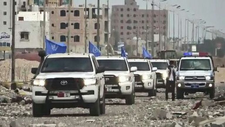 جانب من لقاءات لجنة إعادة الانتشار بالحديدة - أرشيفية