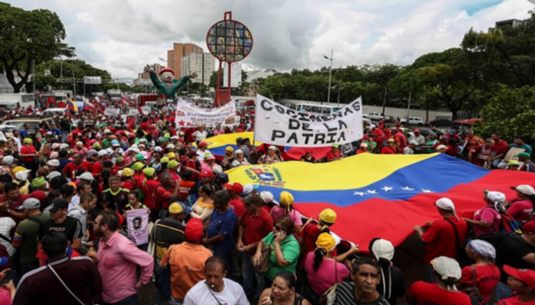 الآلاف يتظاهرون في فنزويلا ضد المفوضة الأممية