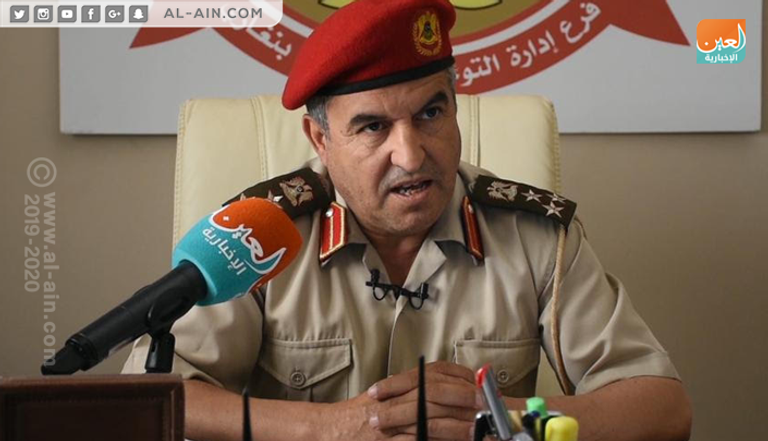 العميد خالد المحجوب مدير إدارة التوجيه المعنوي بالجيش الليبي العميد خالد المحجوب مدير إدارة التوجيه المعنوي بالجيش الليبي