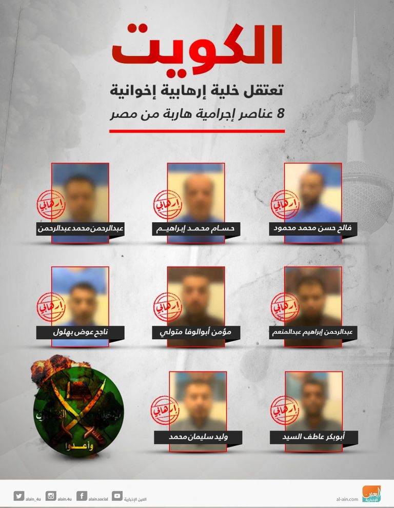 قطر وتركيا متورطتان في قضية الخلية الإرهابية بالكويت