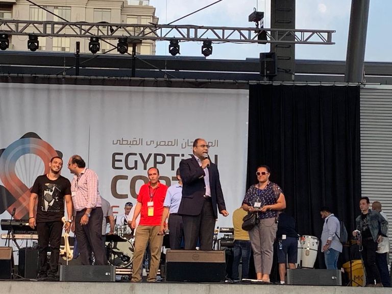 هشام عباس خلال المهرجان