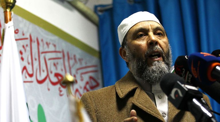 الإخواني عبد الله جاب الله القياديان الإخوانيان الجزائريان عبدالرزاق مقري وعبدالله جاب الله