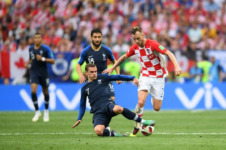 راكيتيتش وجريزمان أنطوان جريزمان