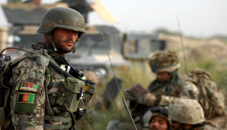 عناصر من الأمن الأفغاني خلال تنفيذ إحدى المهمات - أرشيفية