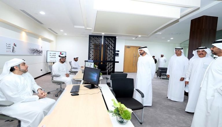 أحمد محمد بن حميدان خلال الجولة التفقدية