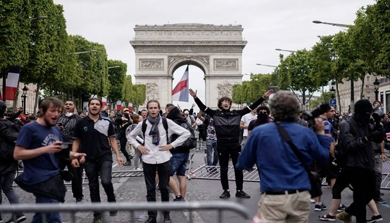 أعمال عنف في فرنسا - أرشيفية