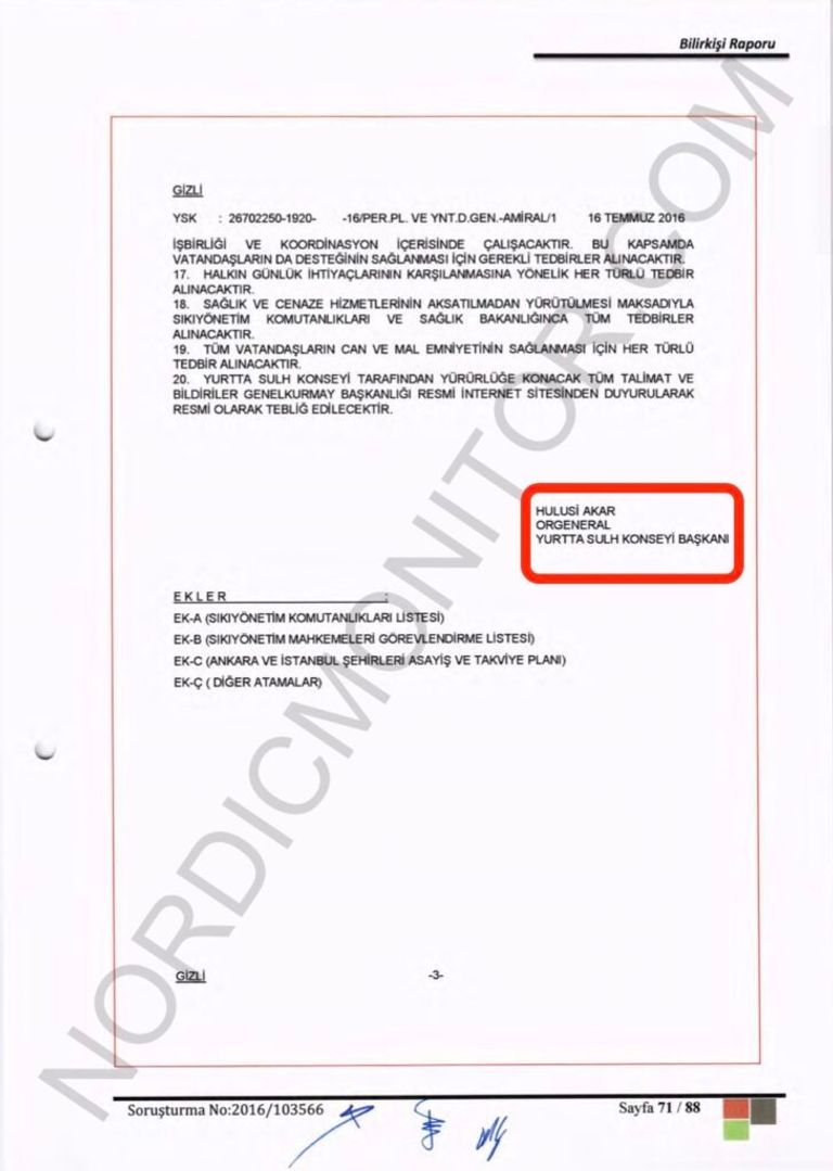 نظام أردوغان خطط لمحاولة الانقلاب المزعوم