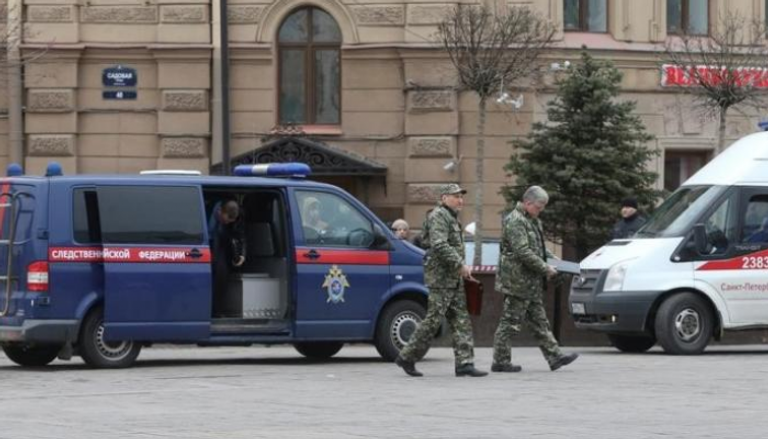 الشرطة الروسية في سان بطرسبرج - أرشيفية