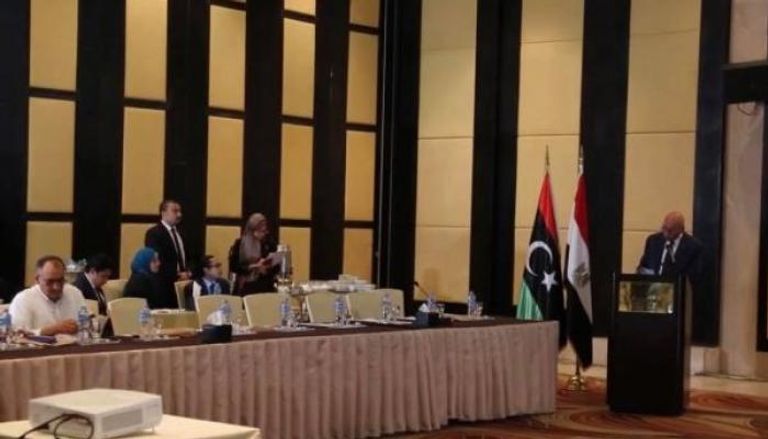 من اجتماع النواب الليبيين في القاهرة