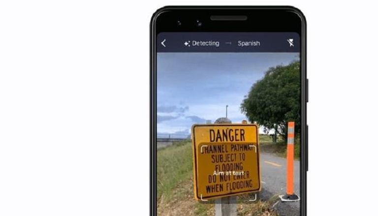 جوجل تطور كامير يمكنها ترجمة الكتابات في البيئة المحيطة