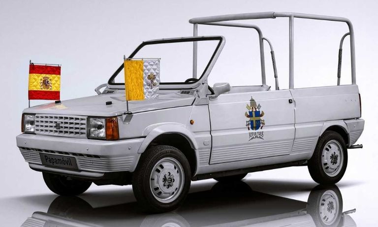 سيارة البابا يوحنا بولس الثاني عام 1984