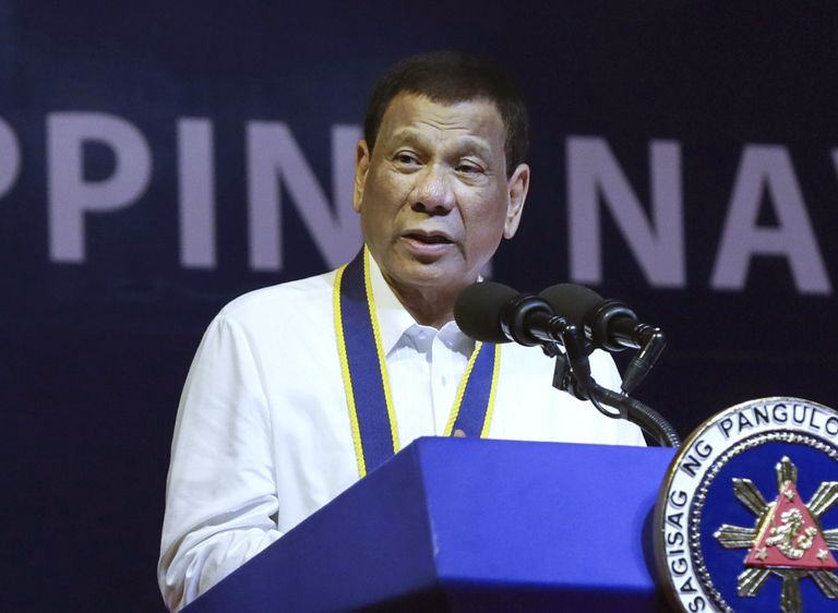 الرئيس الفلبيني رودريجو دوتيرتي