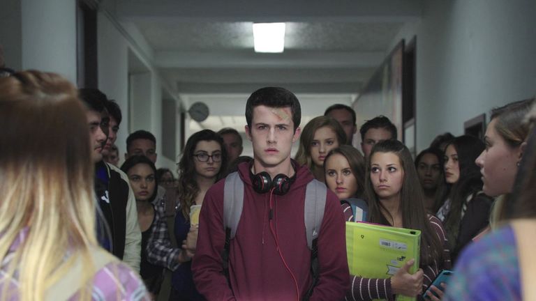 هانا بيكر من مشهد في 13 Reasons Why