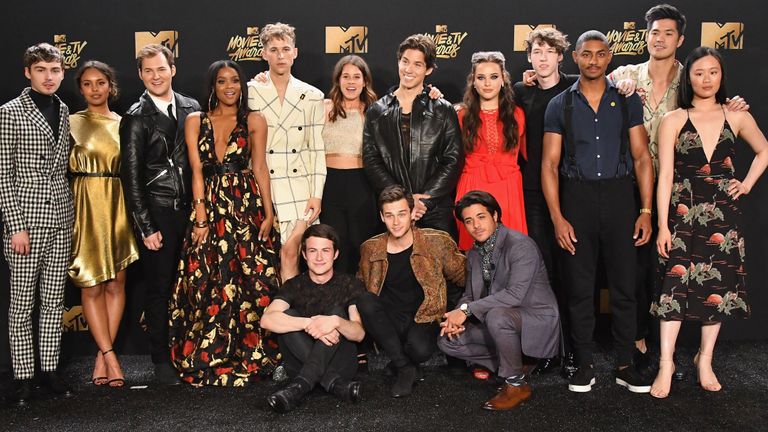 هانا بيكر من مشهد في 13 Reasons Why