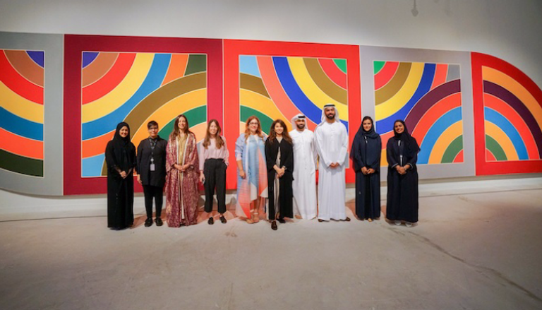 افتتاح معرض "الفن والمدينة" في منارة السعديات بأبوظبي