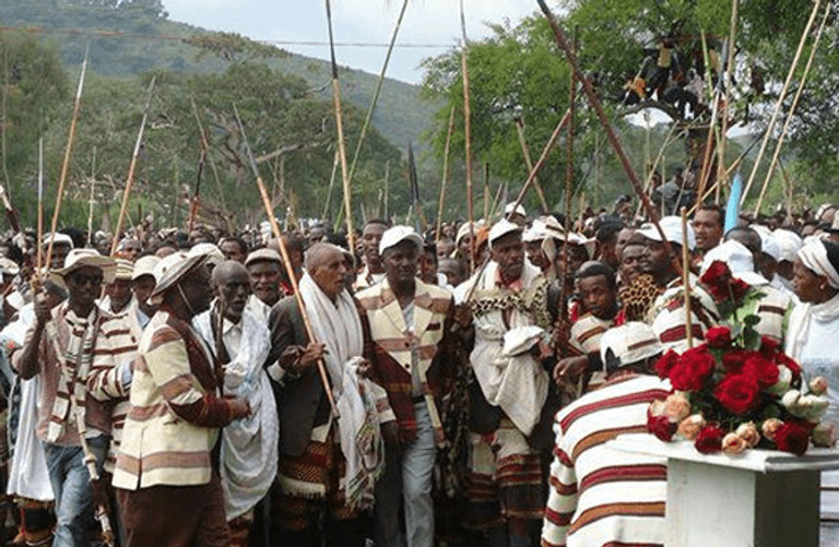 فتيات من قومية السيداما بإثيوبيا-أرشيفية