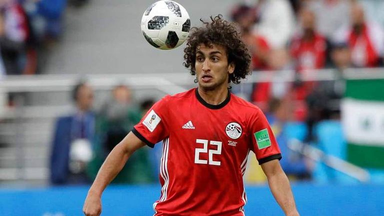 عمرو وردة محمد صلاح نجم منتخب مصر