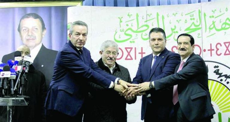 التحالف الرئاسي الداعم لترشح بوتفليقة لولاية خامسة عمار غول وزير الأشغال العمومية الأسبق في الجزائر - أرشيفية