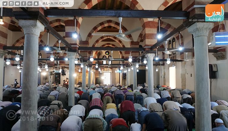 مسجد قايتباي بالفيوم جنوب غرب القاهرة