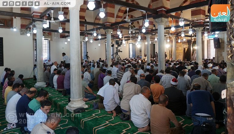 مسجد قايتباي بالفيوم جنوب غرب القاهرة