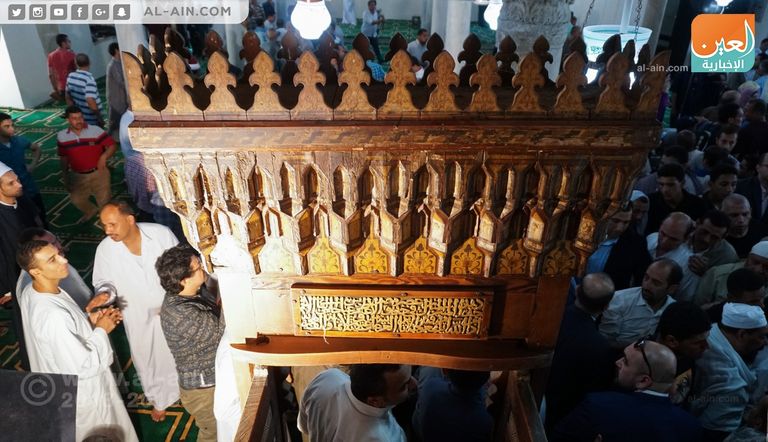 مسجد قايتباي بالفيوم جنوب غرب القاهرة