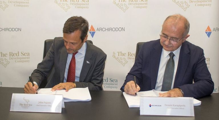 "أركيرودون" تفوز بأول عقد تطوير في مشروع البحر الأحمر السعودي توقيع عقد لتشييد البنية التحتية البحرية بمشروع البحر الأحمر