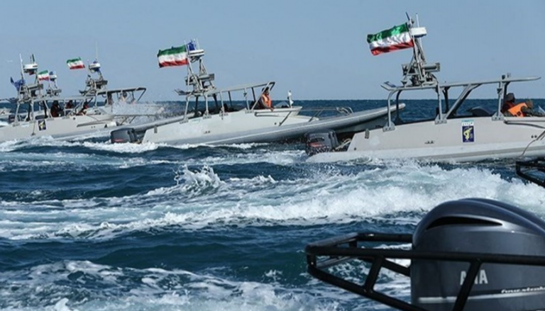 قوارب تابعة لمليشيا الحرس الثوري الإيراني الإرهابية - أرشيفية