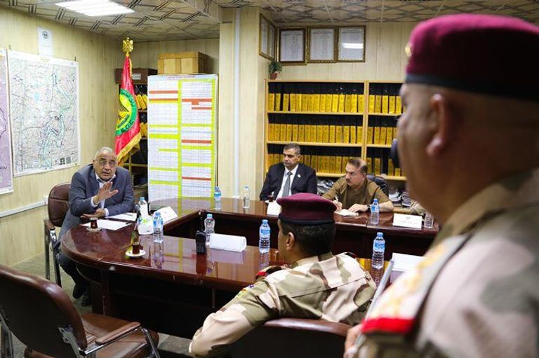  رئيس الوزراء العراقي يشهد إطلاق المرحلة الثانية من "إرادة النصر"