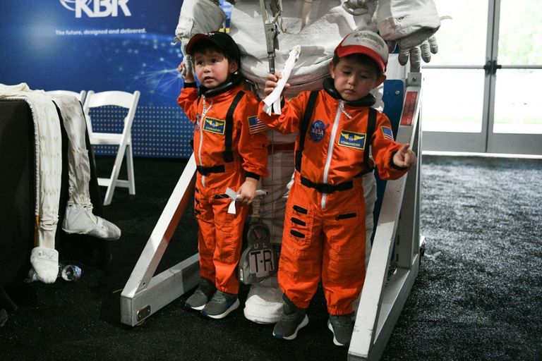 دونالد ترامب متحدثاً عن "ناسا"