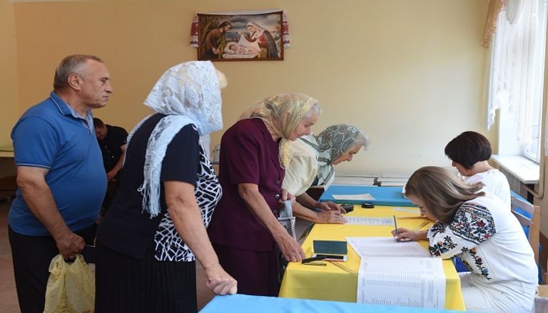 الرئيس الأوكراني فولوديمير زيلينسكي