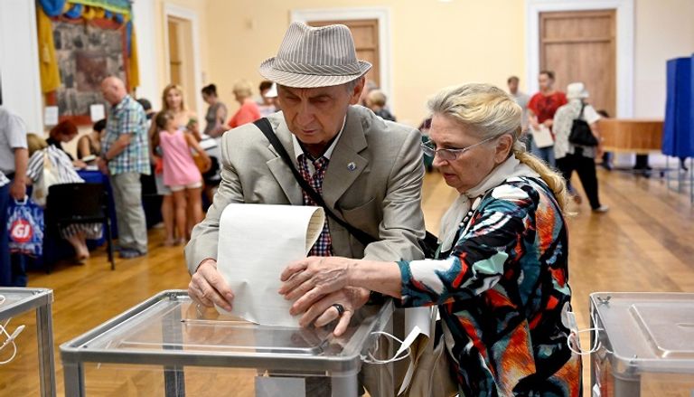 الرئيس الأوكراني فولوديمير زيلينسكي