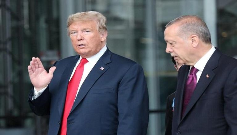 الرئيس الأمريكي دونالد ترامب والرئيس التركي رجب طيب أردوغان - رويترز