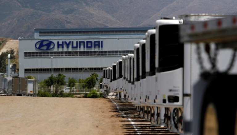 مصنع لسيارات هيونداي - الصورة من رويترز