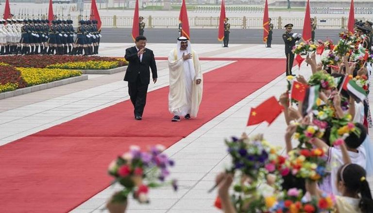 الرئيس الصيني يستقبل الشيخ محمد بن زايد - أرشيفية