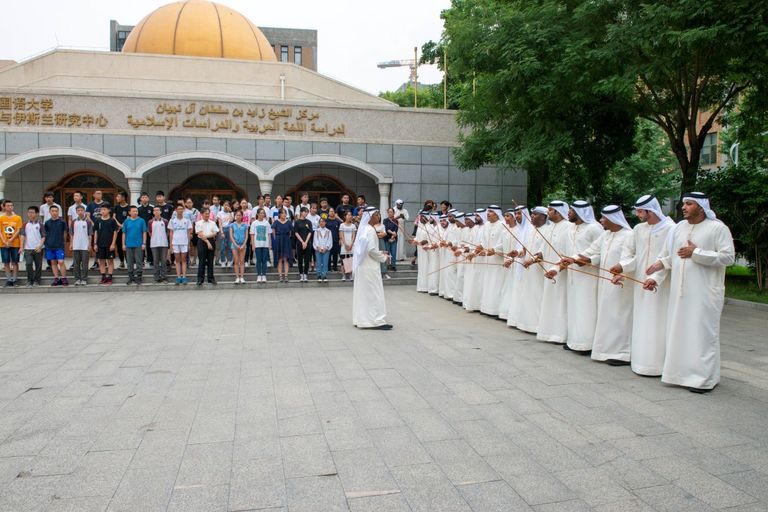 مجموعة من العروض الثقافية والفنية والتراثية الإماراتية في بكين