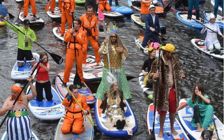 المئات شاركوا في مهرجان فونتانكا بروسيا