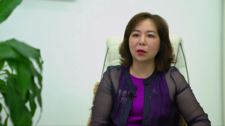 تشن لين، مديرة شركة الصياد الدولية للسفر والسياحة السياحة الصينية في الإمارات