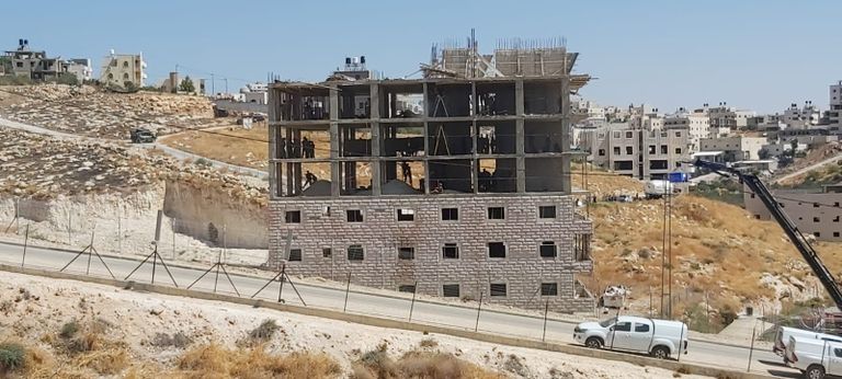 عمليات الهدم الإسرائيلية لمنازل الفلسطينيين