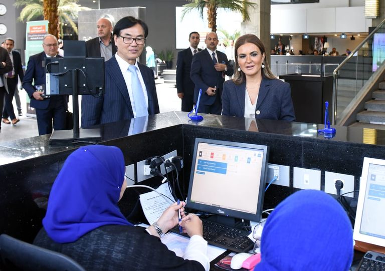 لقاء مسؤول "الأونكتاد" ووزيرة الاستثمار المصرية
