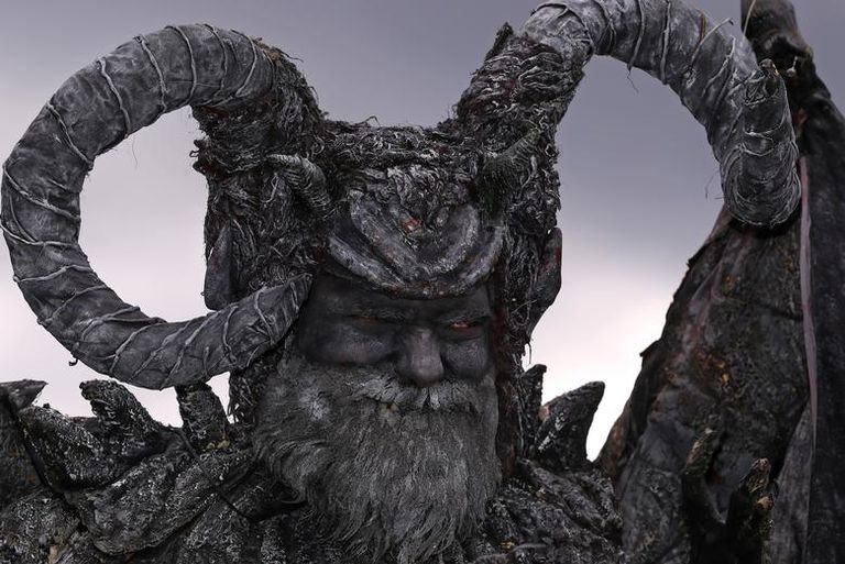 التماثيل الحية ملأت الشوارع في بلجيكا