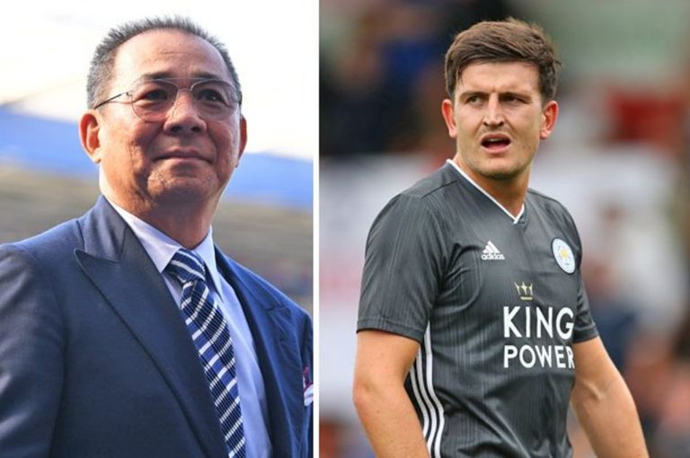 هاري ماجواير وفيتشاي سريفادانابرابا هاري ماجواير مدافع ليستر سيتي