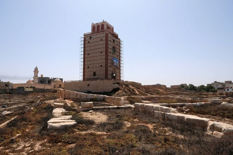 المنارة تقع في أعلى نقطة أرضية في بنغازي - أرشيفية