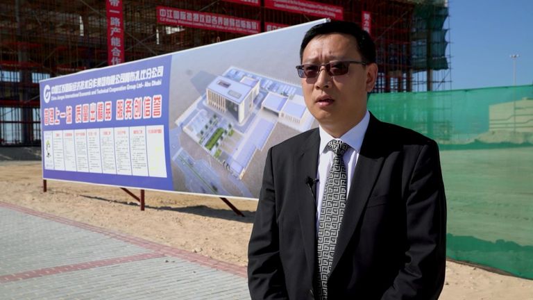 زو يونغ قانغ المدير العام لشركة جيانغسو الشيخ محمد بن زايد آل نهيان يستقبل الرئيس الصيني في الإمارات- أرشيفية